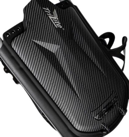 Axglo TriLite T-Flash carbon decor manuele trolley, zwart/zwart