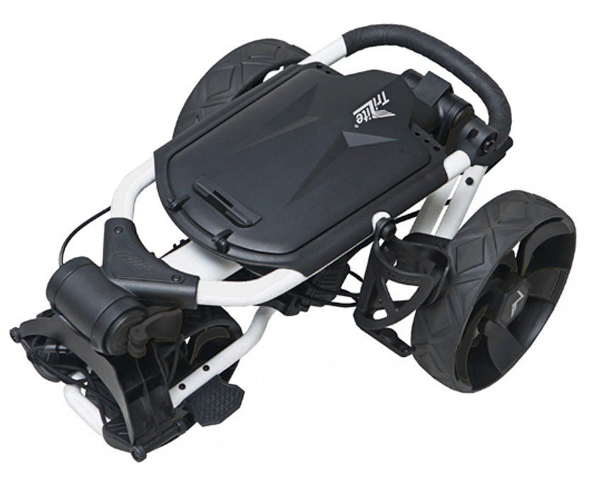 Axglo TriLite T-Flash manuele trolley, wit/zwart