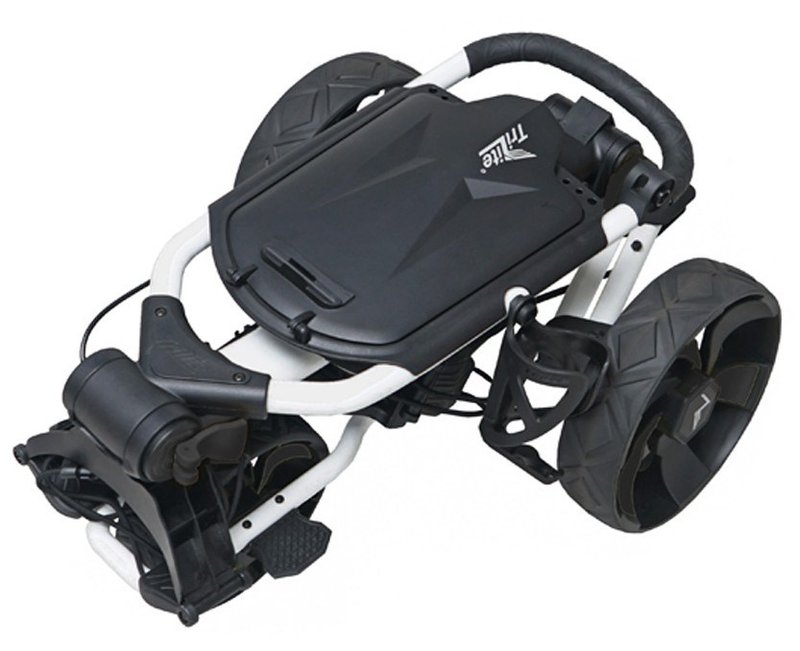 Axglo TriLite T-Flash manuele trolley, wit/zwart