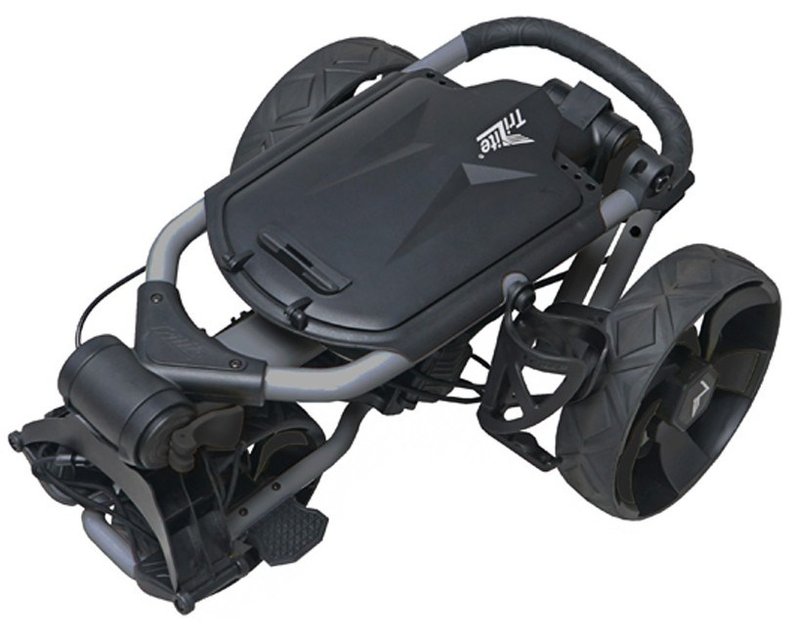 Axglo TriLite T-Flash manuele trolley, grijs/zwart