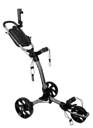 Axglo TriLite T-Flash carbon decor manuele trolley, grijs/zwart