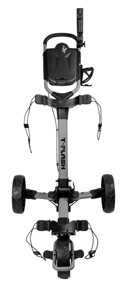 Axglo TriLite T-Flash carbon decor manuele trolley, grijs/zwart