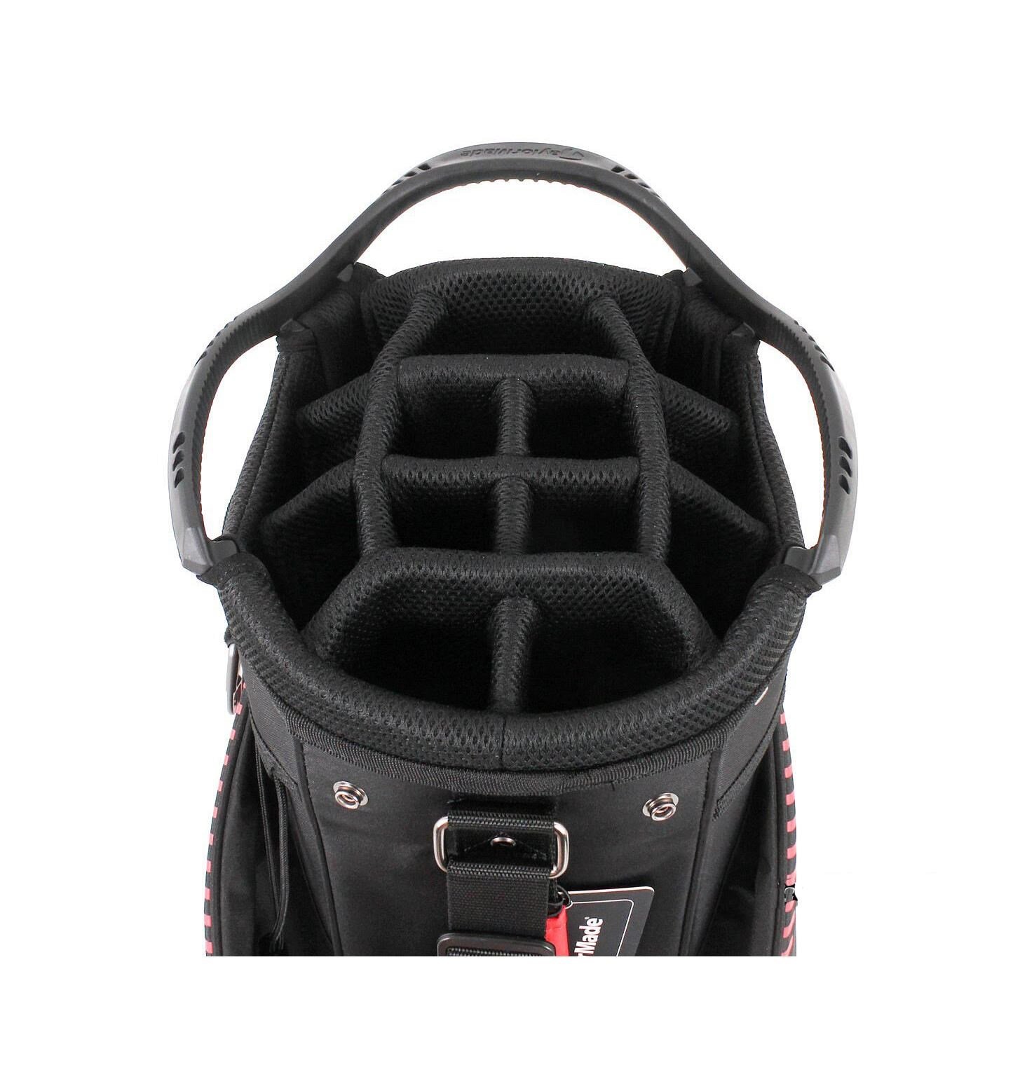 TaylorMade RBZ 2.0 cart bag, zwart/rood