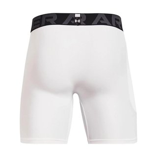 Under Armour HeatGear Shorts heren compressie boxers, wit
