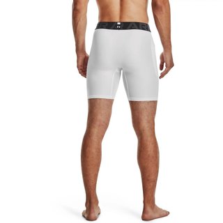 Under Armour HeatGear Shorts heren compressie boxers, wit