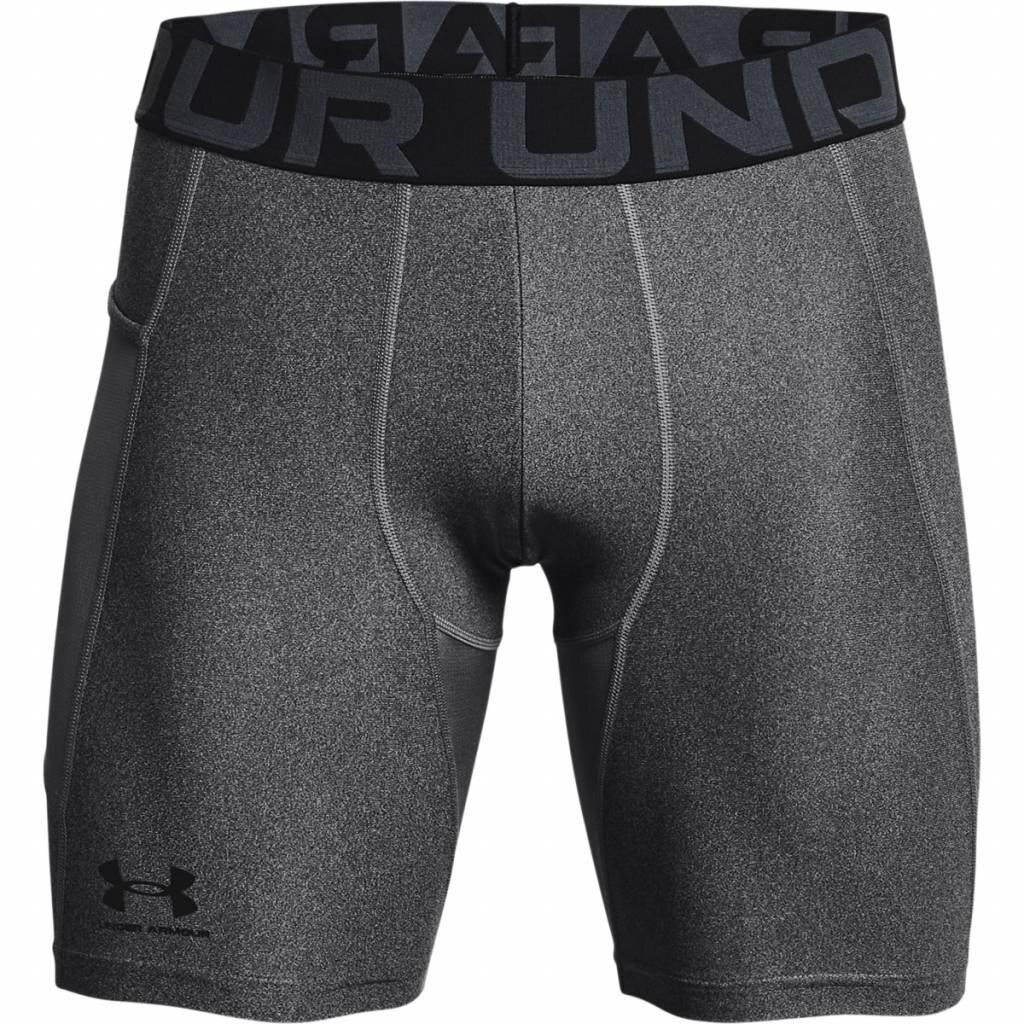 Under Armour HeatGear Shorts heren compressie boxers, carbon heather/black
