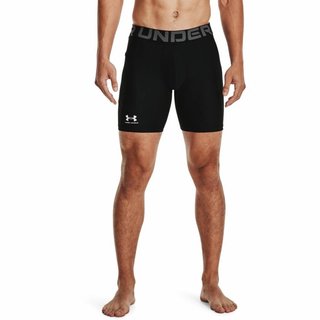 Under Armour HeatGear heren compressie boxershorts, zwart