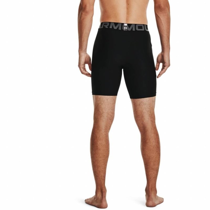 Under Armour HeatGear heren compressie boxershorts, zwart