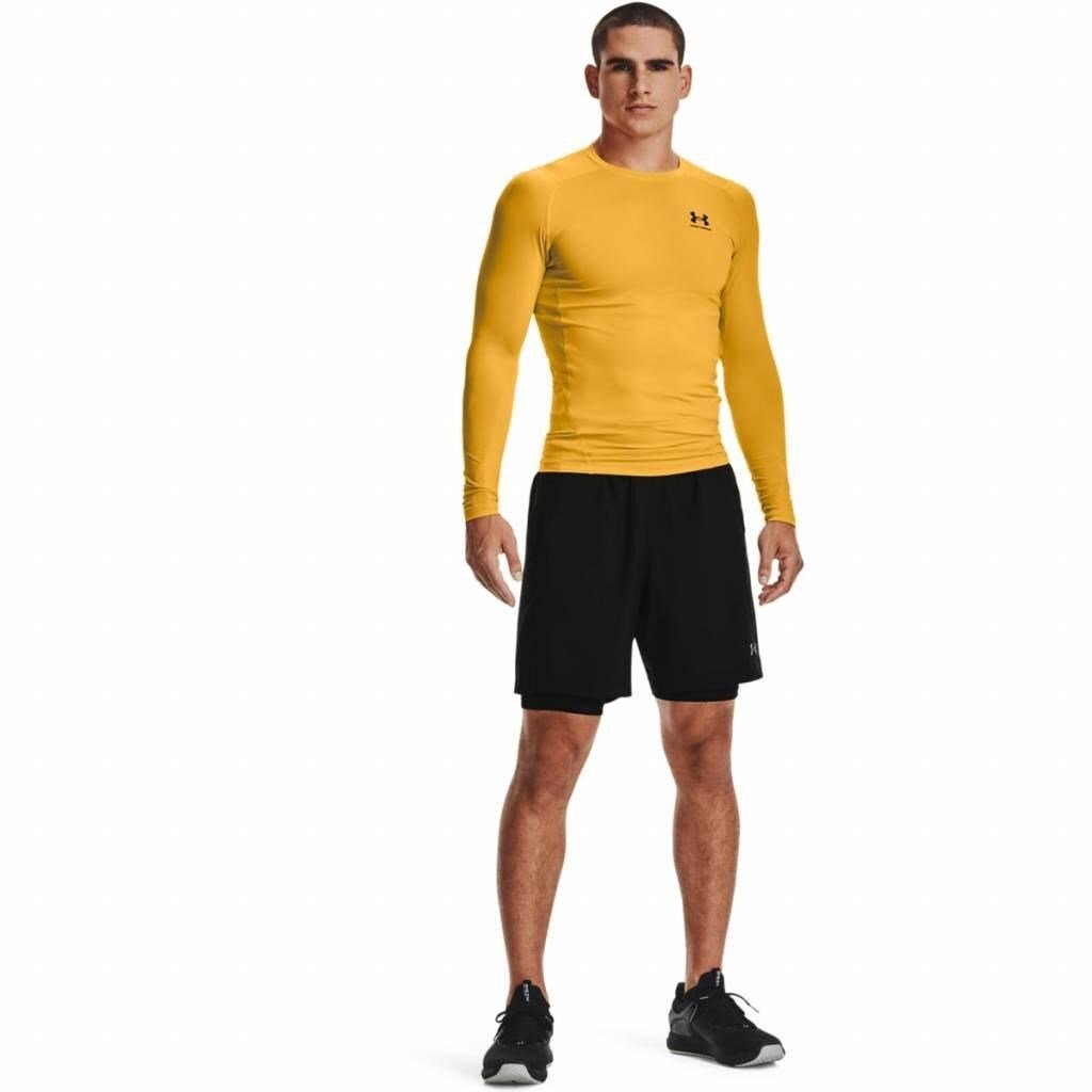 Under Armour HeatGear heren compressie boxershorts, zwart