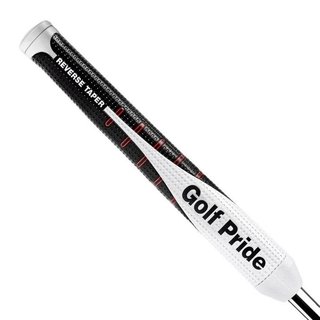 Golf Pride Reverse Taper Flat Medium putter grip, white cap