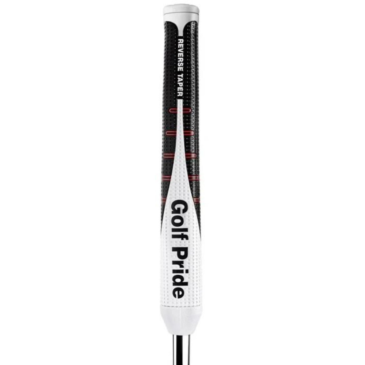 Golf Pride Reverse Taper Flat Medium putter grip, white cap