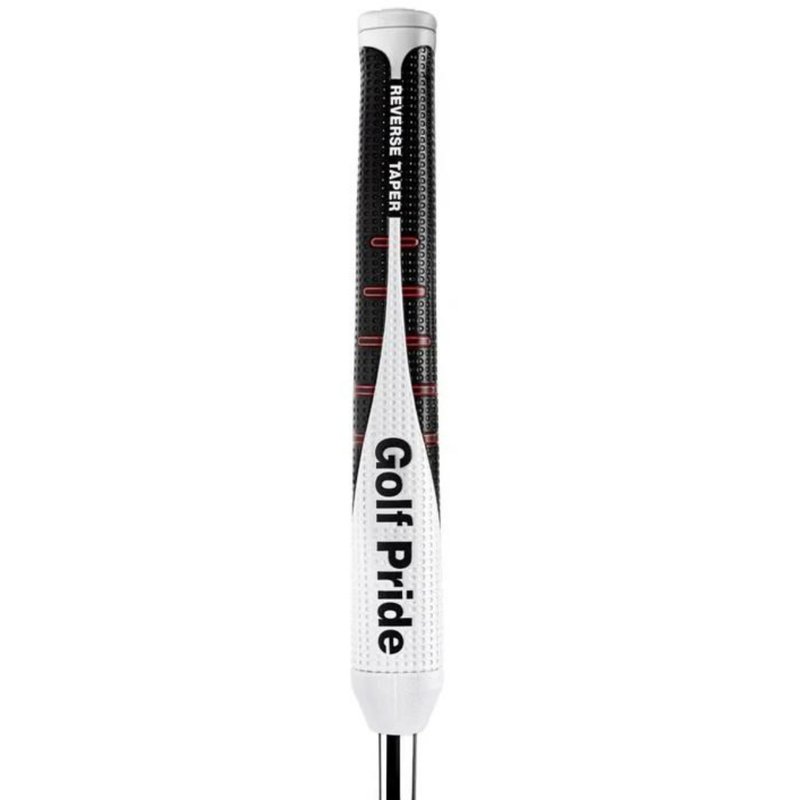 Golf Pride Reverse Taper Flat Medium putter grip, white cap