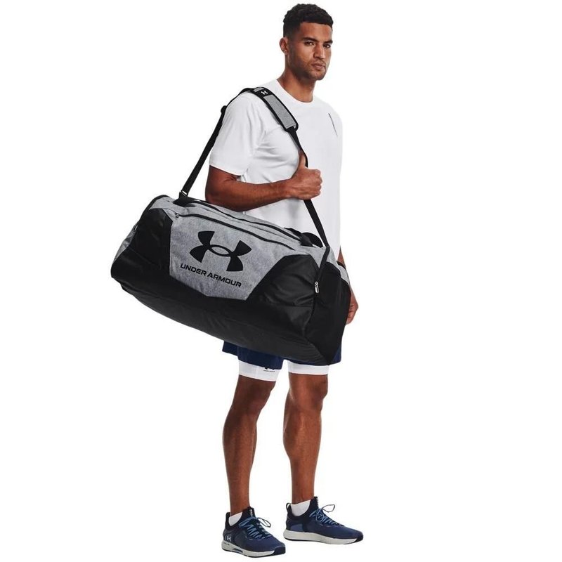 Under Armour Undeniable 5.0 Large Duffle tas, pitch gray medium heather