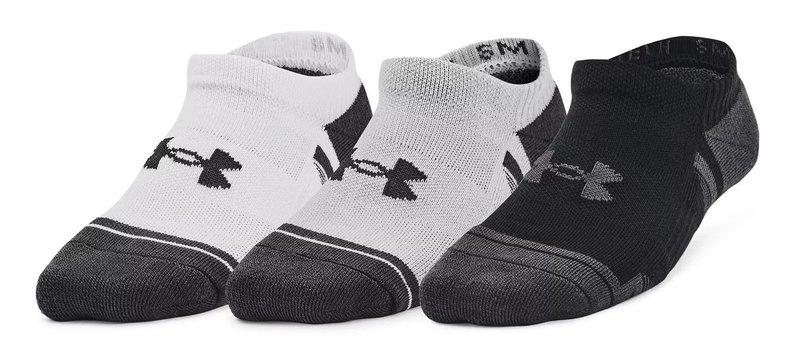 Under Armour Y Performance Tech junior sokken (3 paar), mod gray