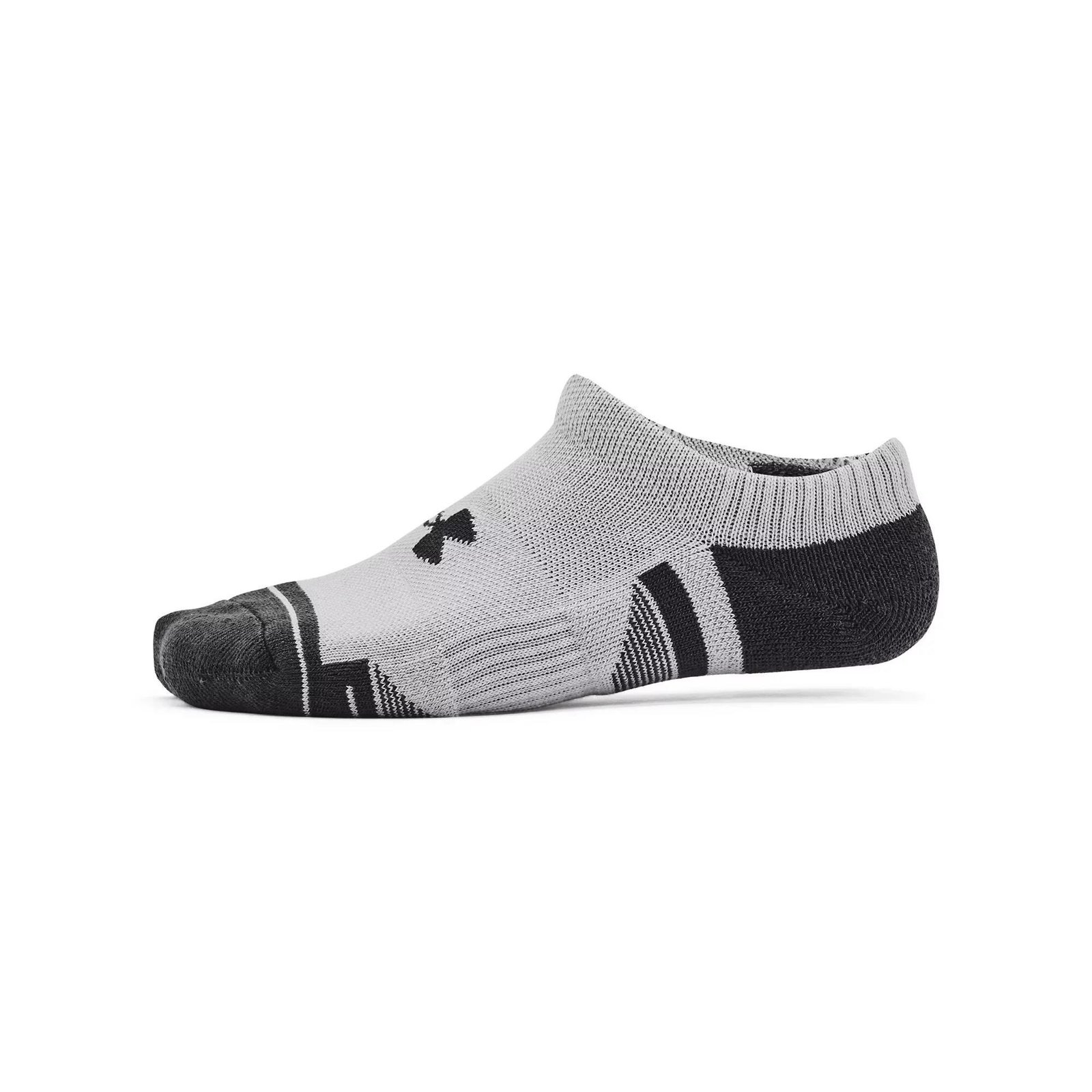 Under Armour Y Performance Tech junior sokken (3 paar), mod gray