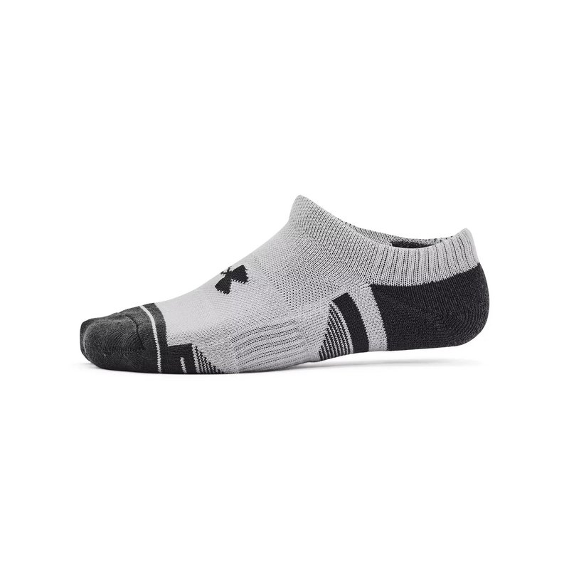 Under Armour Y Performance Tech junior sokken (3 paar), mod gray