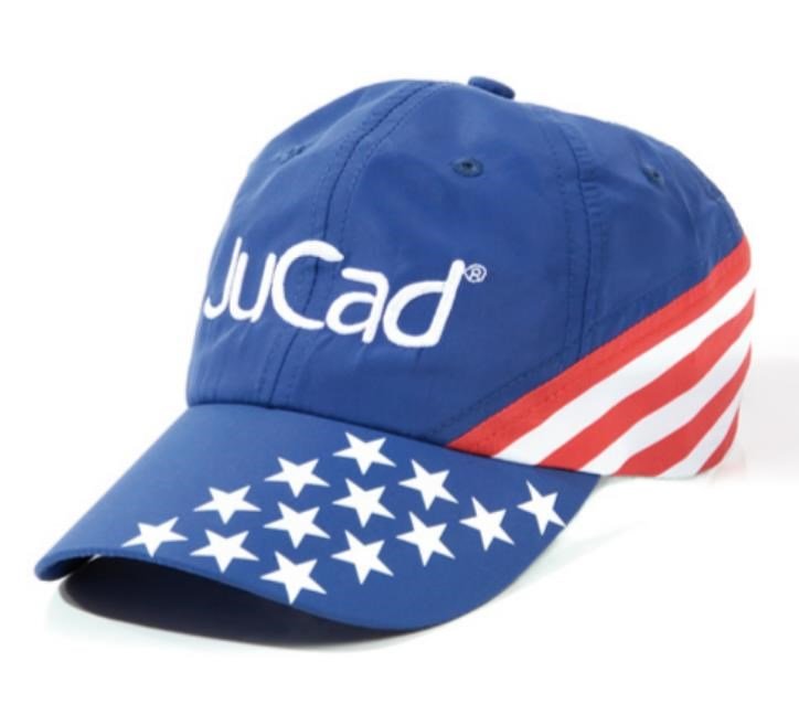 JuCad Soft cap USA (stars & stripes design) pet, veelkleurig