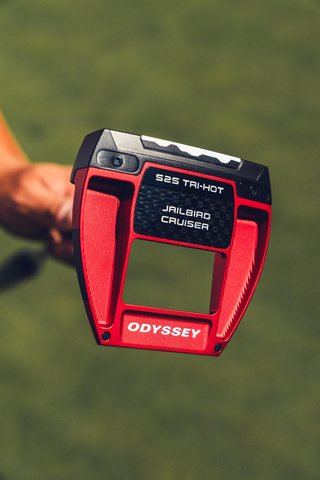 Odyssey Tri-Hot Square 2 Square Jailbird Cruiser putter, RH, 38"