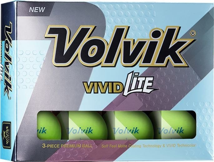 Volvik VIVID Lite golfballen, groen