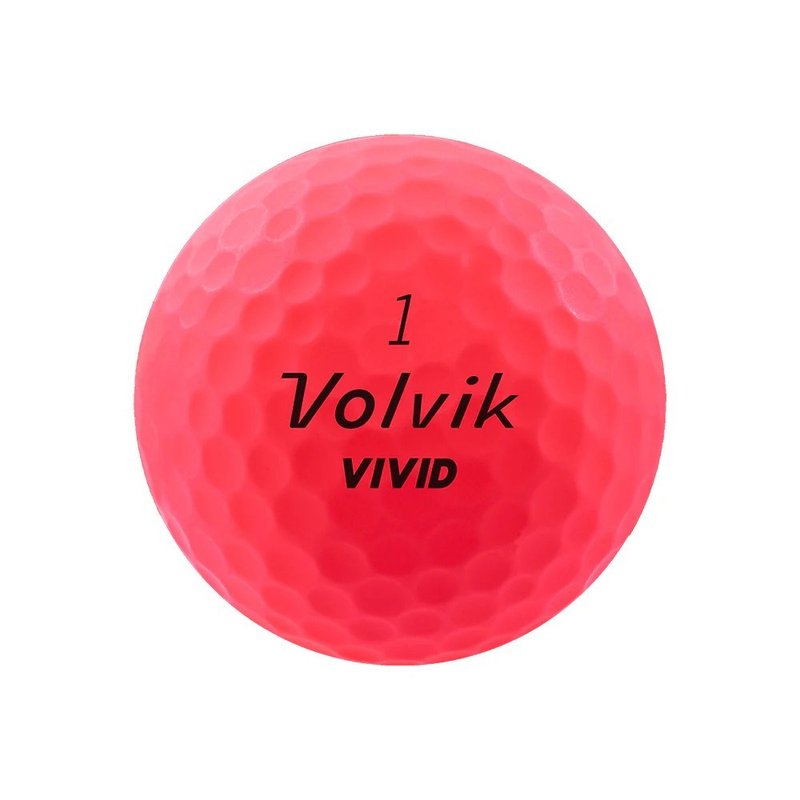 Volvik VIVID golfballen, roze