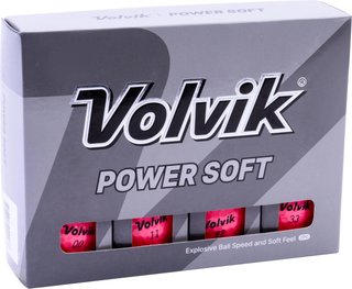 Volvik POWER Soft golfballen, roze