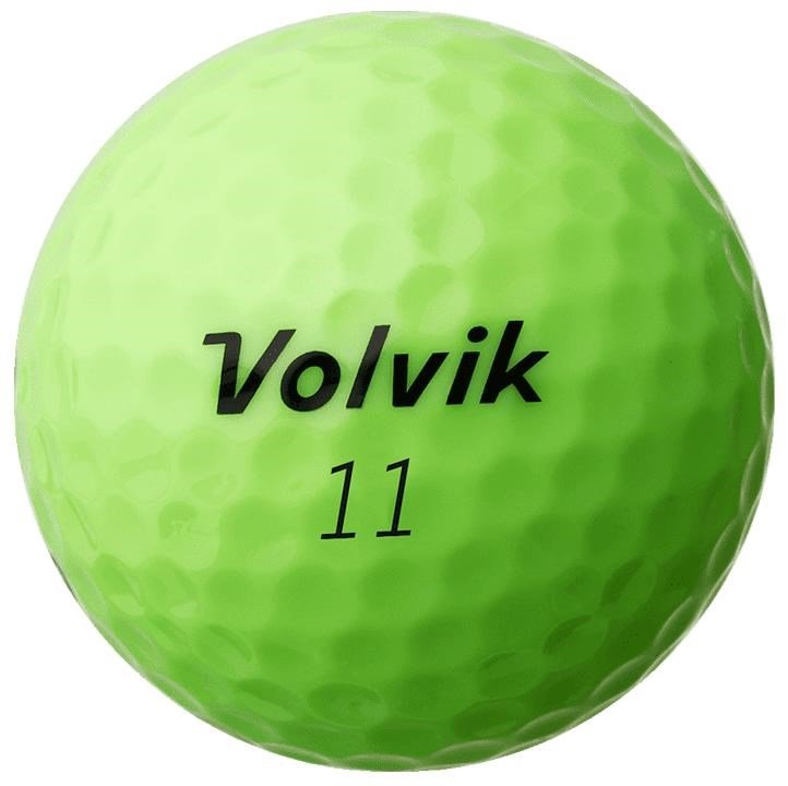 Volvik POWER Soft golfballen, groen