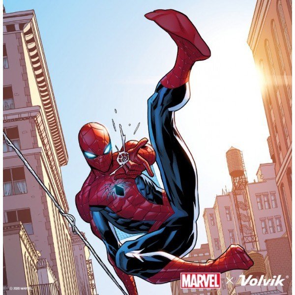 Volvik VIVID MARVEL SPIDERMAN golfballen, mix