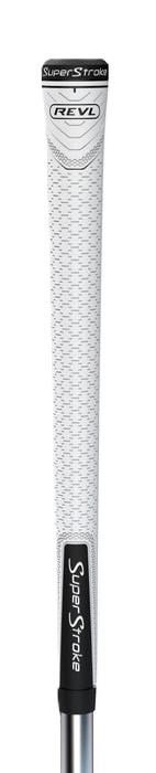 Superstroke REVL Player Club grip, wit/zwart, undersize