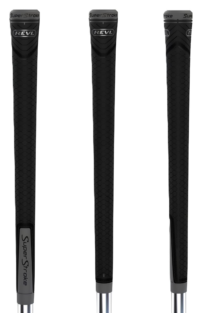Super Stroke Superstroke REVL Player Club grip, zwart/grijs, Standard