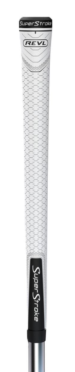 Super Stroke Superstroke REVL Player Club grip, wit/zwart, Standard