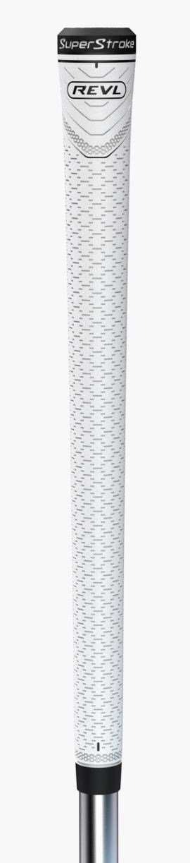 Super Stroke Superstroke REVL Player Club grip, wit/zwart, Standard
