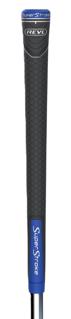 Super Stroke Superstroke REVL Player Club grip, grijs/blauw, Standard