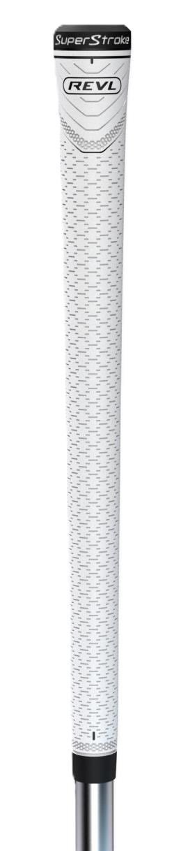 Super Stroke Superstroke REVL Player Club grip, wit/zwart, midsize