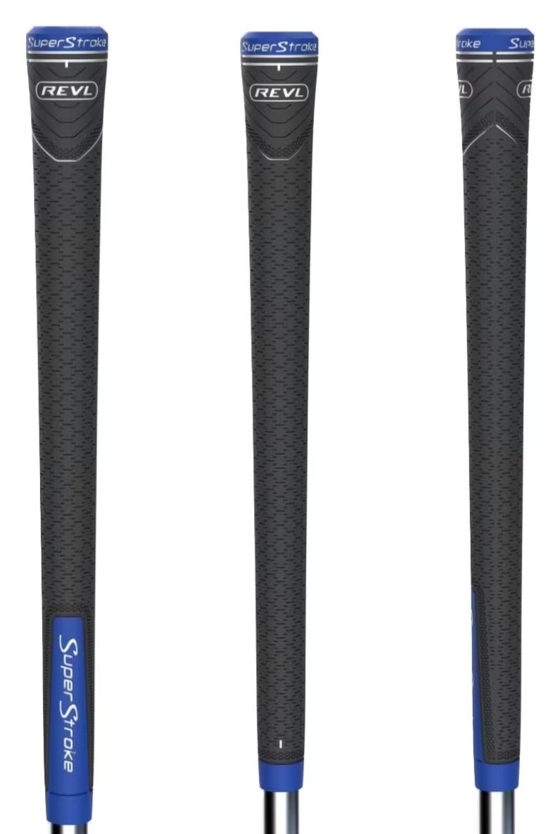 Super Stroke Superstroke REVL Player Club grip, grijs/blauw, midsize