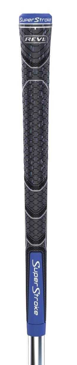 Super Stroke Superstroke REVL Element Club grip, grijs/blauw, MIDSIZE