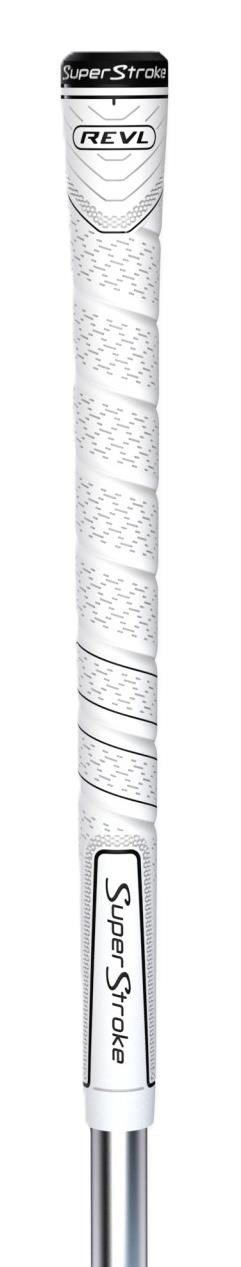 Super Stroke Superstroke REVL Comfort Club grip, STANDARD, wit