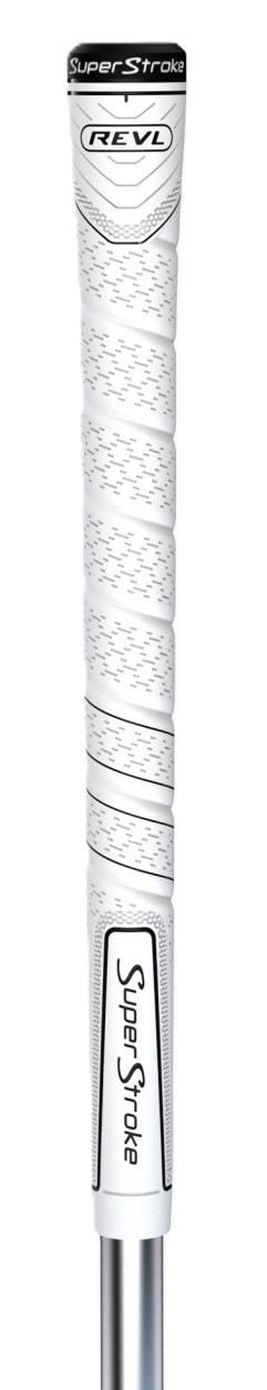 Super Stroke Superstroke REVL Comfort Club grip, MIDSIZE, wit