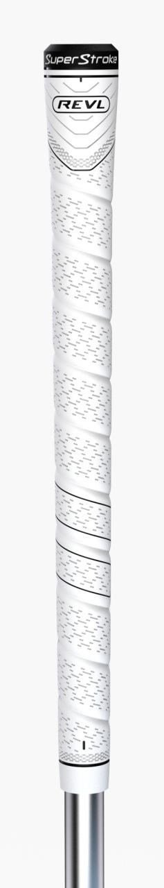 Super Stroke Superstroke REVL Comfort Club grip, MIDSIZE, wit