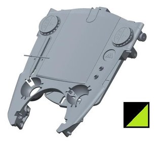 Big Max Scorecard Holder voor Blade IP, zwart/lime