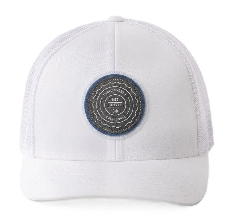 Travis Mathew The Patch heren pet, wit