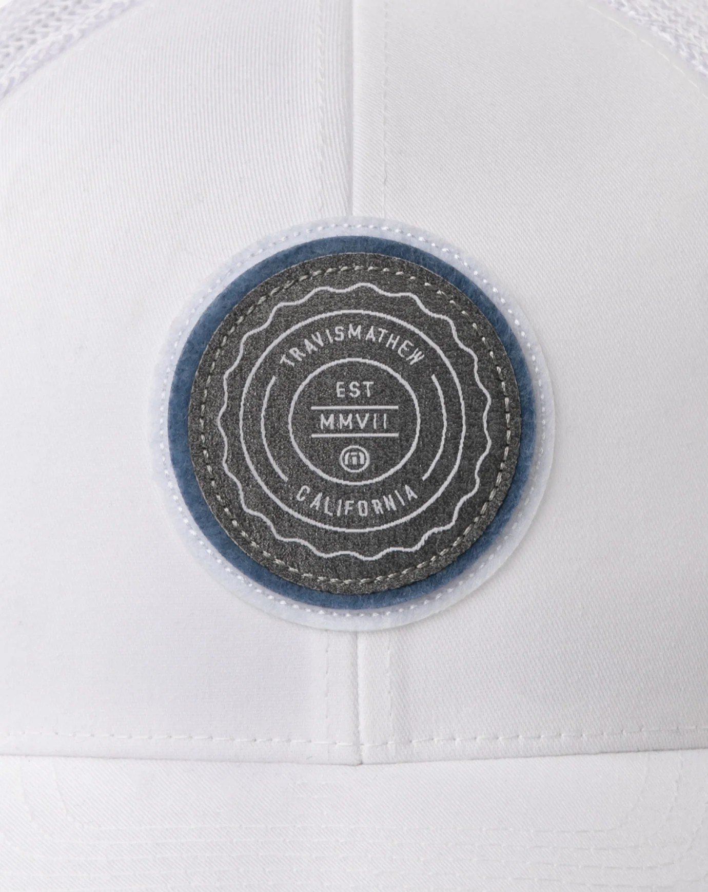 Travis Mathew The Patch heren pet, wit