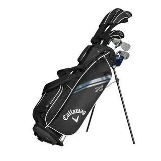 Callaway XJ-1 5PC junior golfset, staal/grafiet, + standtas, zwart