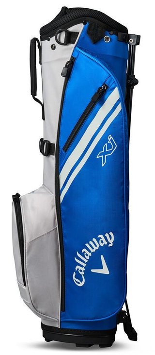 Callaway XJ-1 5PC junior golfset, staal/grafiet, + standtas, blauw/wit