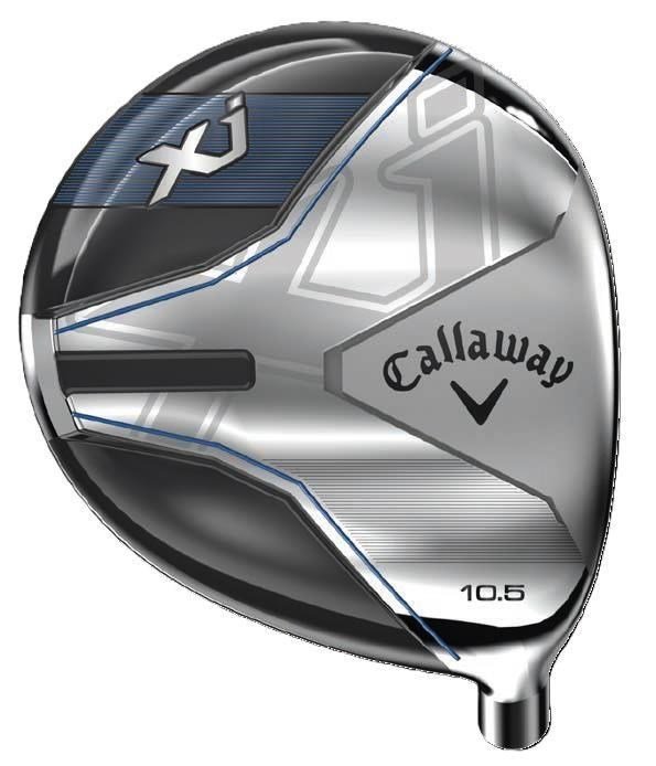 Callaway XJ-2 7PC junior golfset, staal, + standtas, blauw/wit
