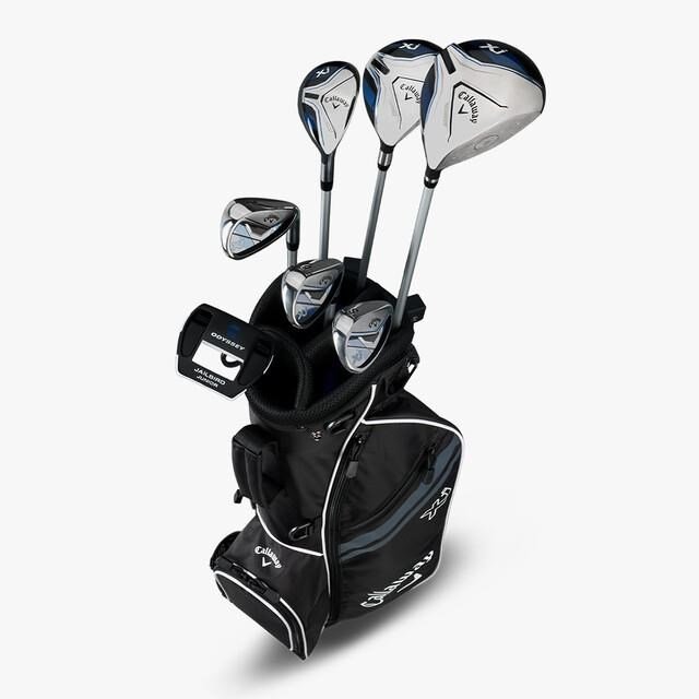Callaway XJ-3 8PC junior golfset, staal/grafiet
