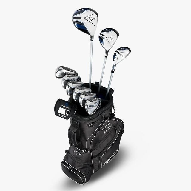 Callaway XT 26 11PC junior golfset, staal/grafiet