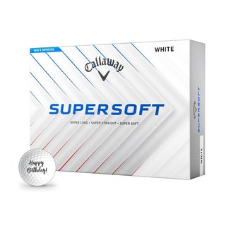 Callaway Supersoft LIMITED HAPPY BIRTHDAY golfballen