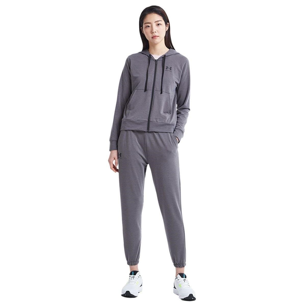 Under Armour Rival Terry Jogger dames sweatpants, grijs