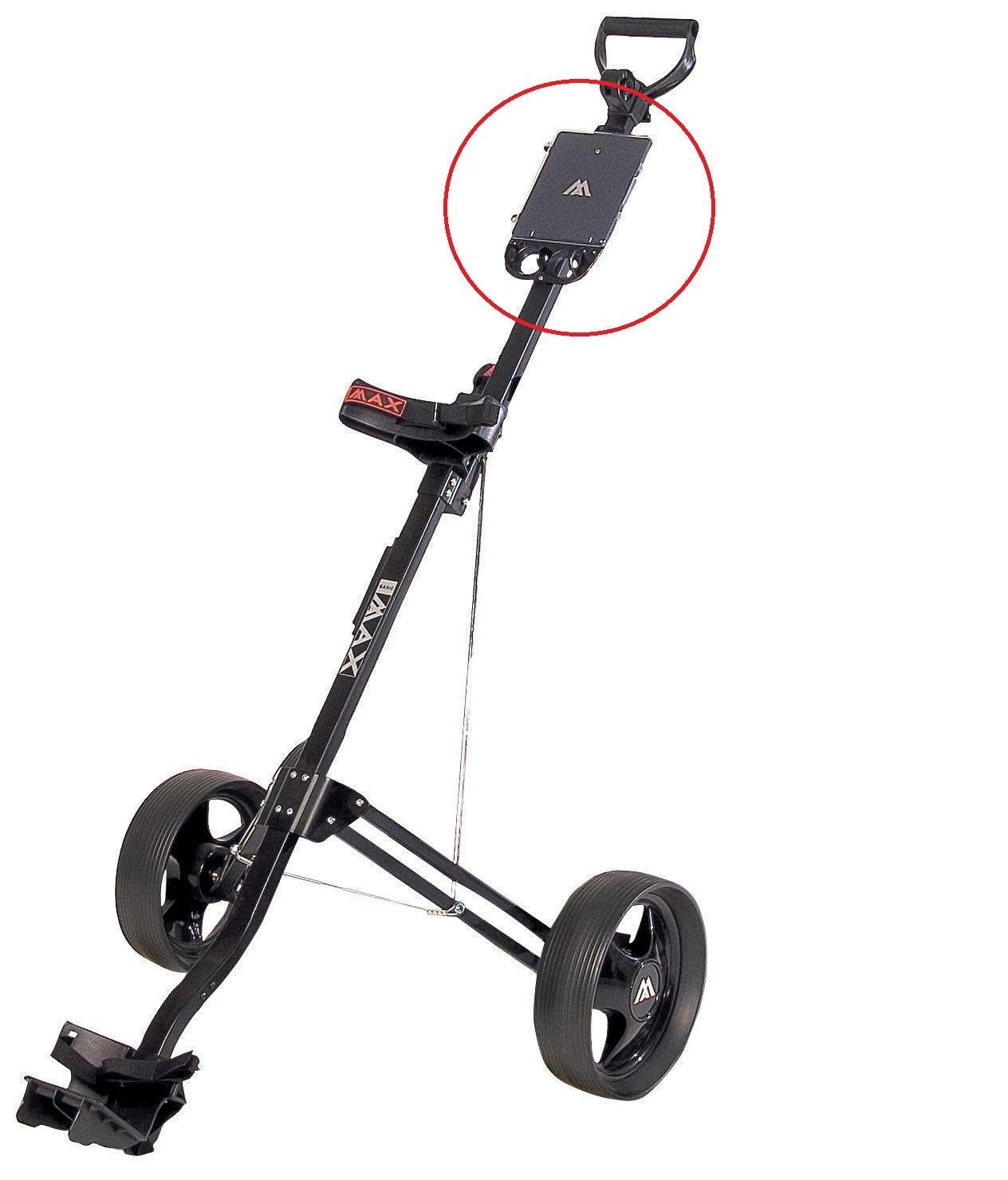 Big Max SPARE PART - Big Max Basic Scorecard Holder trolley accessoire, zwart