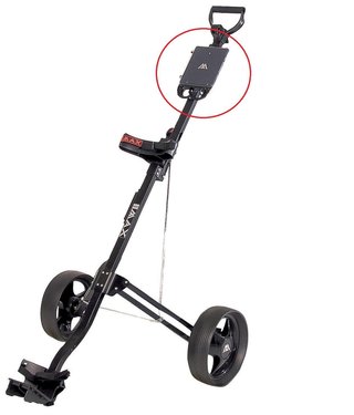 Big Max SPARE PART - Big Max Basic Scorecard Holder trolley accessoire, zwart